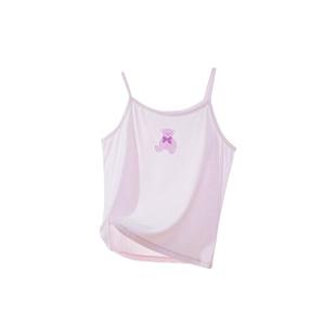 莫代尔女童吊带背心a类抗菌女孩冬天打底内搭儿童吊带无袖上衣