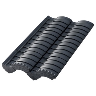 玻璃钢仿古小青瓦高分子树脂琉璃瓦徽派别墅自建房农村一体屋顶瓦