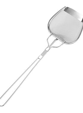 食品级不锈钢方形漏勺油渣铲