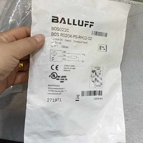 询价-巴鲁夫BALLUFF光电传感器BOS022C，型号BOS R