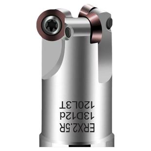 R2.5/R3/R3.5铣刀杆圆弧刀杆刀架0602数控铣刀片RDMW0501刀粒倒角