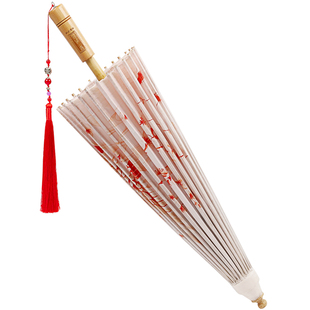 毕六福油纸伞古风道具国风防雨防晒雨伞纯手工满穿无味桐油汉服伞