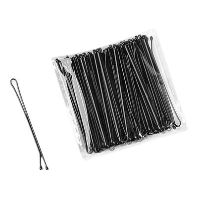 黑色u型夹发夹一字夹丸子头盘发神器影楼造型固定发卡古风发饰