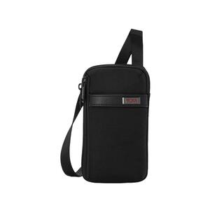 【自营】TUMI/途明拉链开合纯色男士单肩斜挎包单肩包
