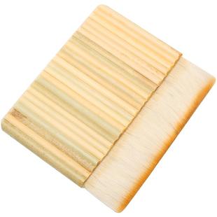 羊毛排笔刷子底纹刷书画装裱材料排笔刷加厚羊毛管刷浆糊刷管排刷