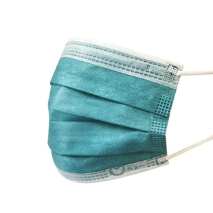 大码口罩福泽龙普元一次性医用外科医疗四层防护口罩手术灭菌10只