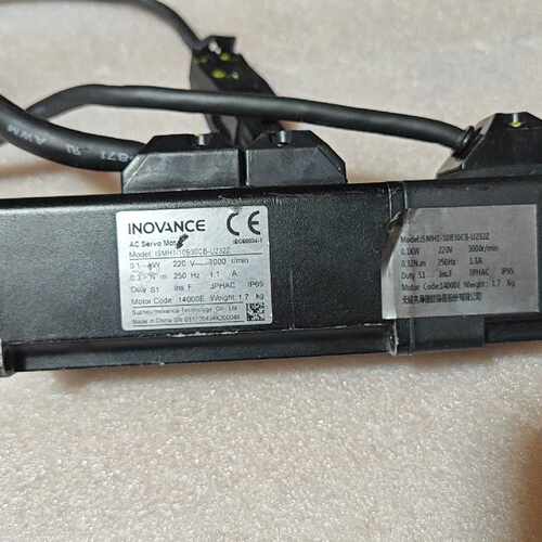 溢价-汇川ISMH1-10B30CB-U232Z伺服电机，100W