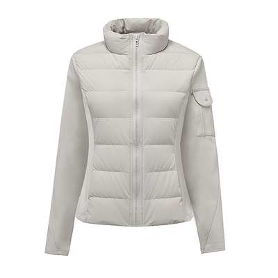 lulu同款立领羽绒服女休闲外套