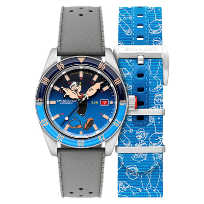 三角帆大力水手联名限量机械表