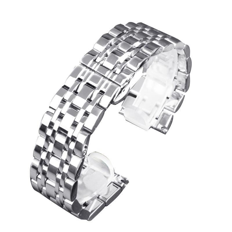 十瑞表带男适用于天梭浪琴欧米茄美度依波天王钢带手表带女手表链