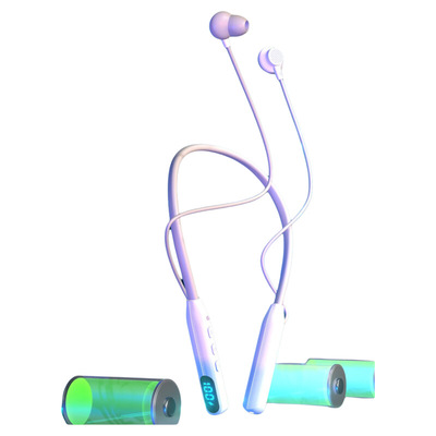 K歌耳返长续航大电量蓝牙耳机无线颈挂脖式运动新款跑步高音质