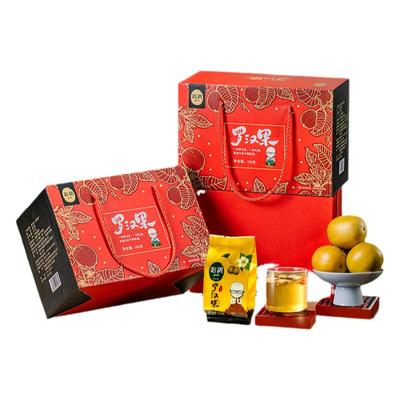 沁漓广西桂林特产干果低温脱水罗汉果礼盒24个装泡茶独立包装送人