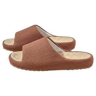 居家亚麻拖鞋女款室内家居防滑防臭吸汗高级感布棉麻拖鞋男士四季