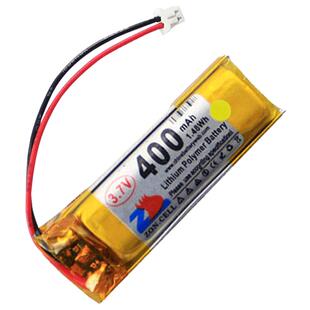 中顺芯121230 601230T2P高温80℃放电纯钴聚合物锂电池3.7V400mAh