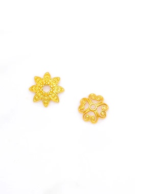 金属隔片立体真金花托