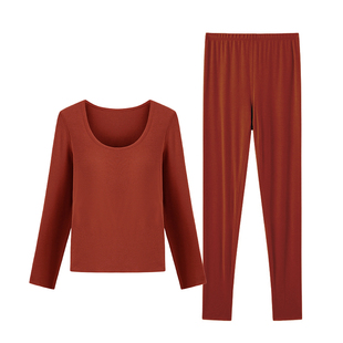 【贴贴暖衣】伊维斯保暖内衣秋衣裤红外发热肌底衣抗静电睡衣套装