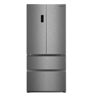 容声方糖516L主动双净双系统法式家用四开门大容量超薄嵌入式冰箱