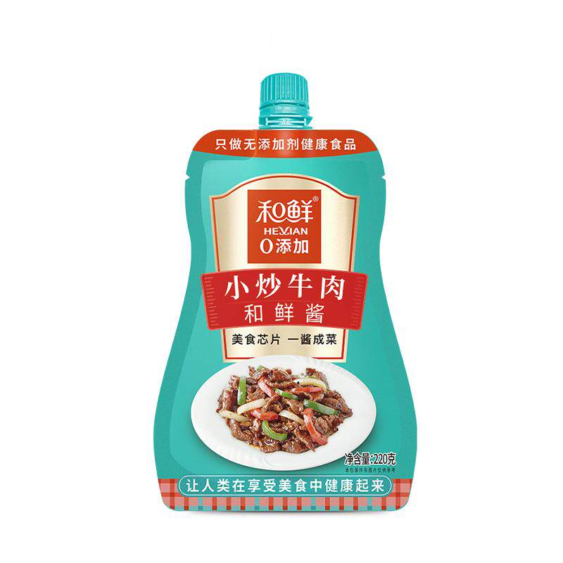 和鲜小炒牛肉酱黄牛肉酱袋装