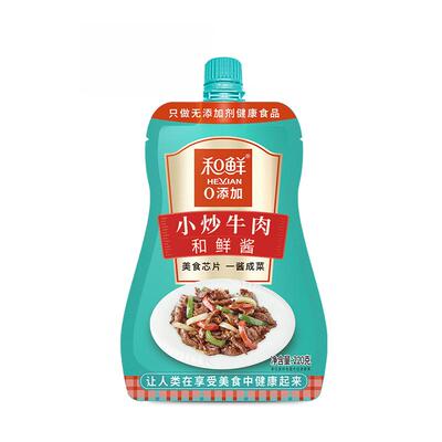 和鲜小炒牛肉酱黄牛肉酱袋装