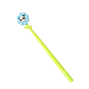 可爱熊猫花朵摇摇乐中性笔学生班级活动奖励创意小礼物儿童伴手礼