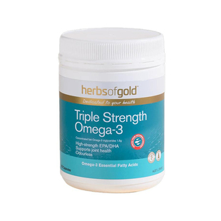 Herbs of Gold和丽康三倍深海鱼油omega3无腥味150粒