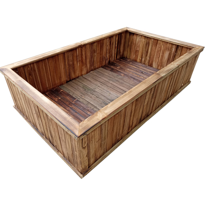 高温碳化+水性漆双重加固