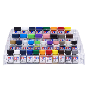 亚克力透明架 高达模型油漆架 AV星影匠域鸠极油漆瓶子收纳架