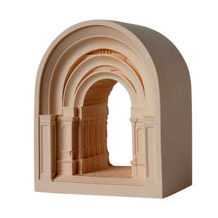 北欧香薰石膏桌面摆件扩香家居小众建筑雕塑民宿咖啡馆装饰摆件