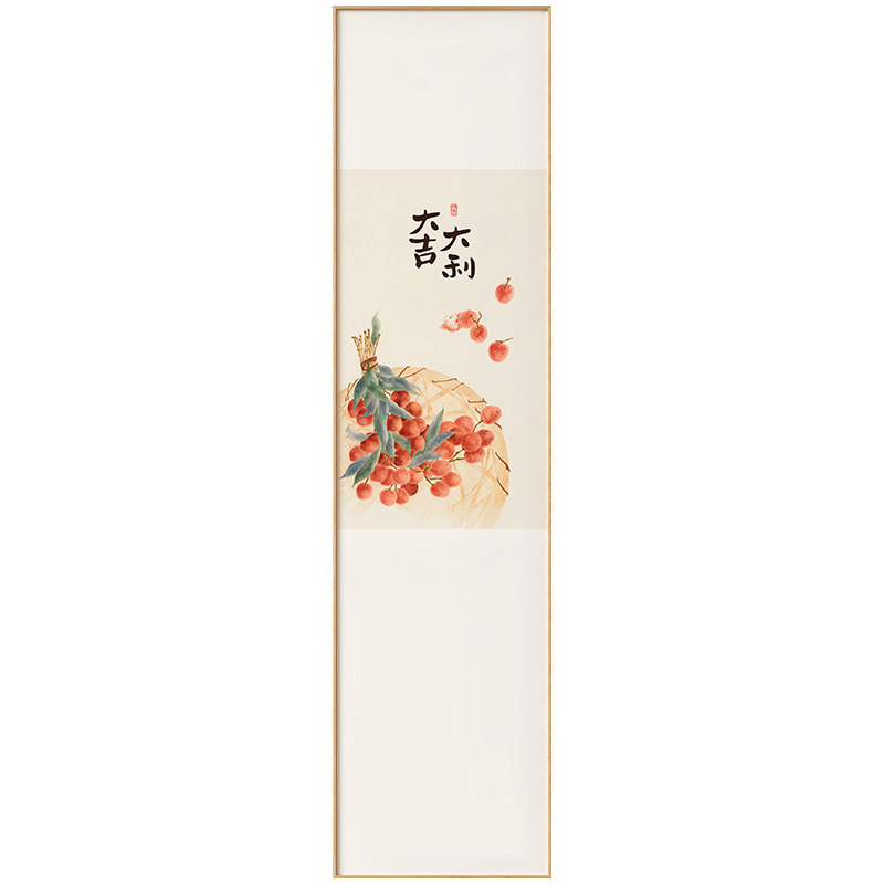装饰画入户玄关墙蛙新中式