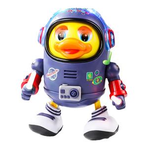 抖音同款会唱歌跳舞太空鸭子电动婴儿玩具六一儿童孩早教机器人