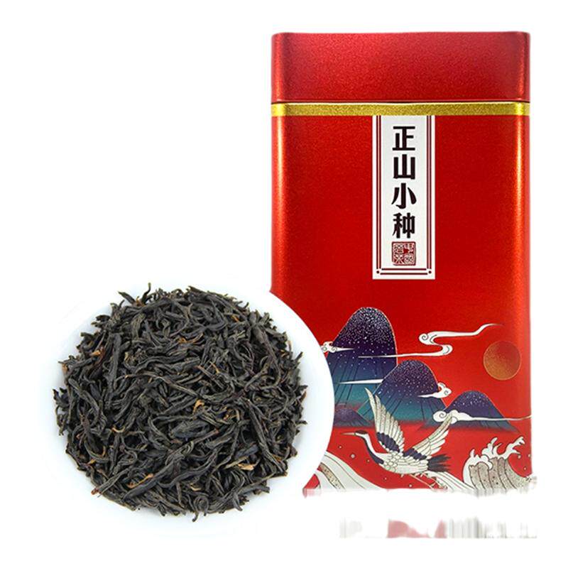 [随机免费送盒]武夷山红茶叶正山小种浓香型小泡袋罐装散装茶叶