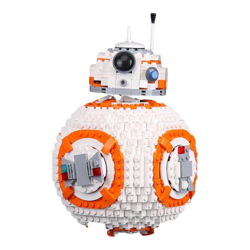 星球大战BB8机器人拼装积木玩具
