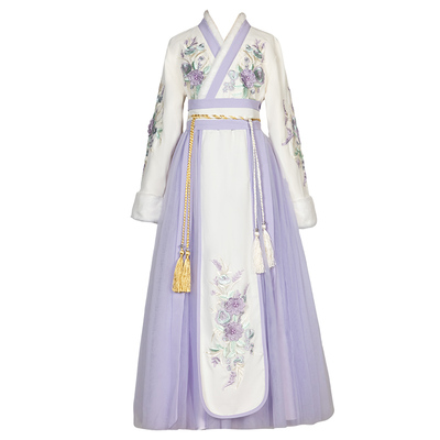 儿童汉服披风斗篷冬季