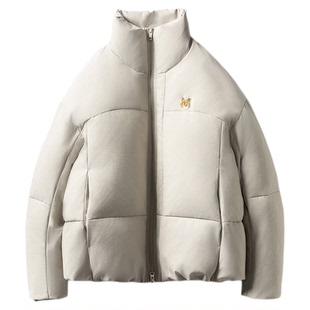 【限时清仓】威廉福克斯冬季复古短款时尚立领防风羽绒服外套男款