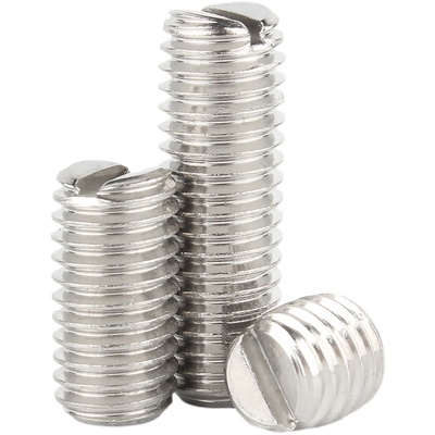 【免费开专票】一字平端紧定螺丝