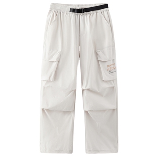 清仓【吸湿速干】MQD童装男童伞兵裤2025夏装儿童户外骑行防蚊裤