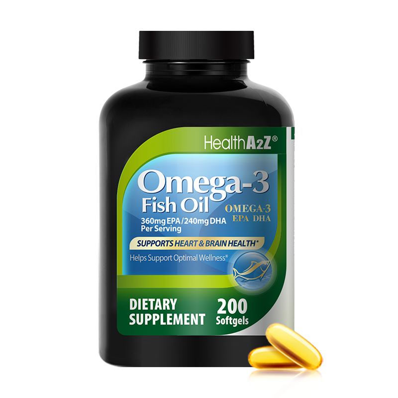 欧米茄3美国原装进口深海鱼油omega3深海鱼软胶囊青少年dha成人