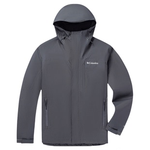 Columbia哥伦比亚冲锋衣男款奥米防水夹克休闲外套26年新款XE0271