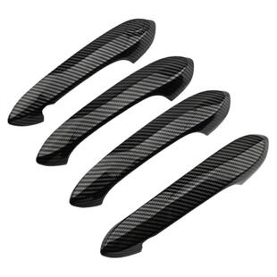适用于宝马新3系5系碳纤纹车门拉手X3X4X5X6X7亮条外门碗改装饰盖