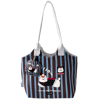 2025新款帆布包女大容量单肩包