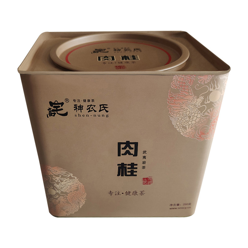 高宅神农氏茶叶精品肉桂250g罐装