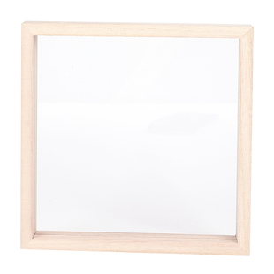 亚克力相框透明玻璃画框木质幼儿园儿童手工diy绘画美术环创材料