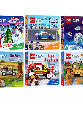 Lego乐高主题英文纸板绘本合辑
