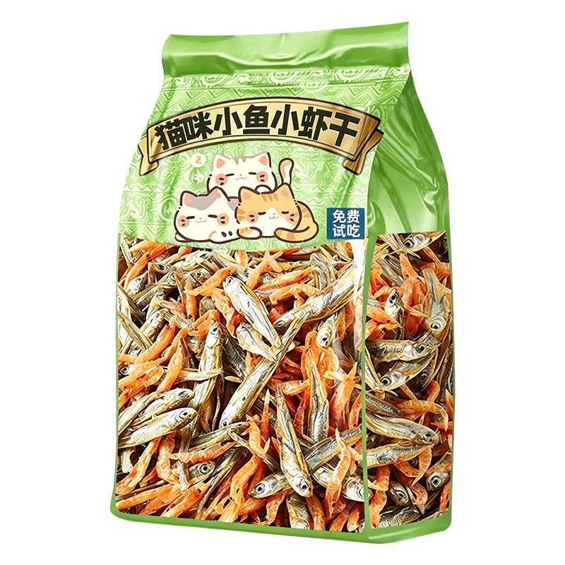 南极磷虾小鱼干猫零食营养