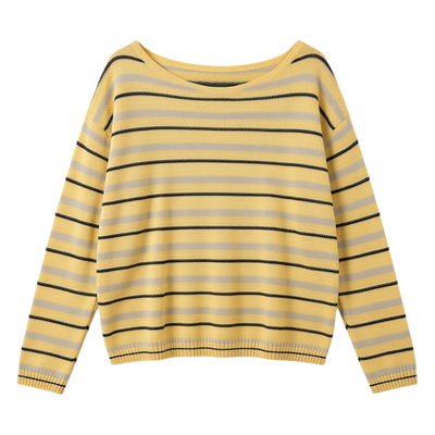 春款白色设计感减龄女针织衫