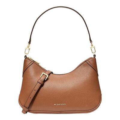 MKJetSet中号复古拼接单肩包