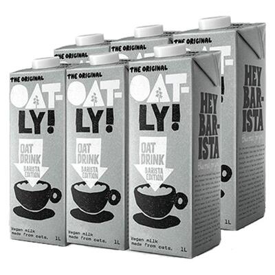 燕麦奶植物饮OATLY噢麦力零蔗糖
