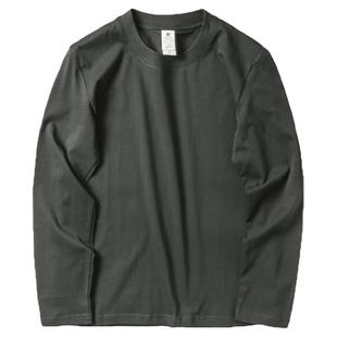 老客闭眼入     外贸工厂尾货秋冬男士全棉磨毛长袖T恤打底衫