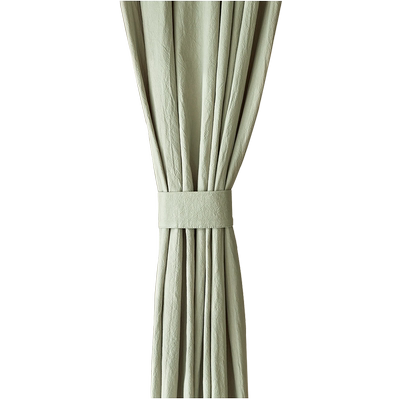 纯棉ins风窗帘日式原木风