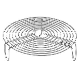 304不锈钢蒸架菜支架家用高压锅蒸笼架子蒸格隔水炖蒸屉篦电饭煲